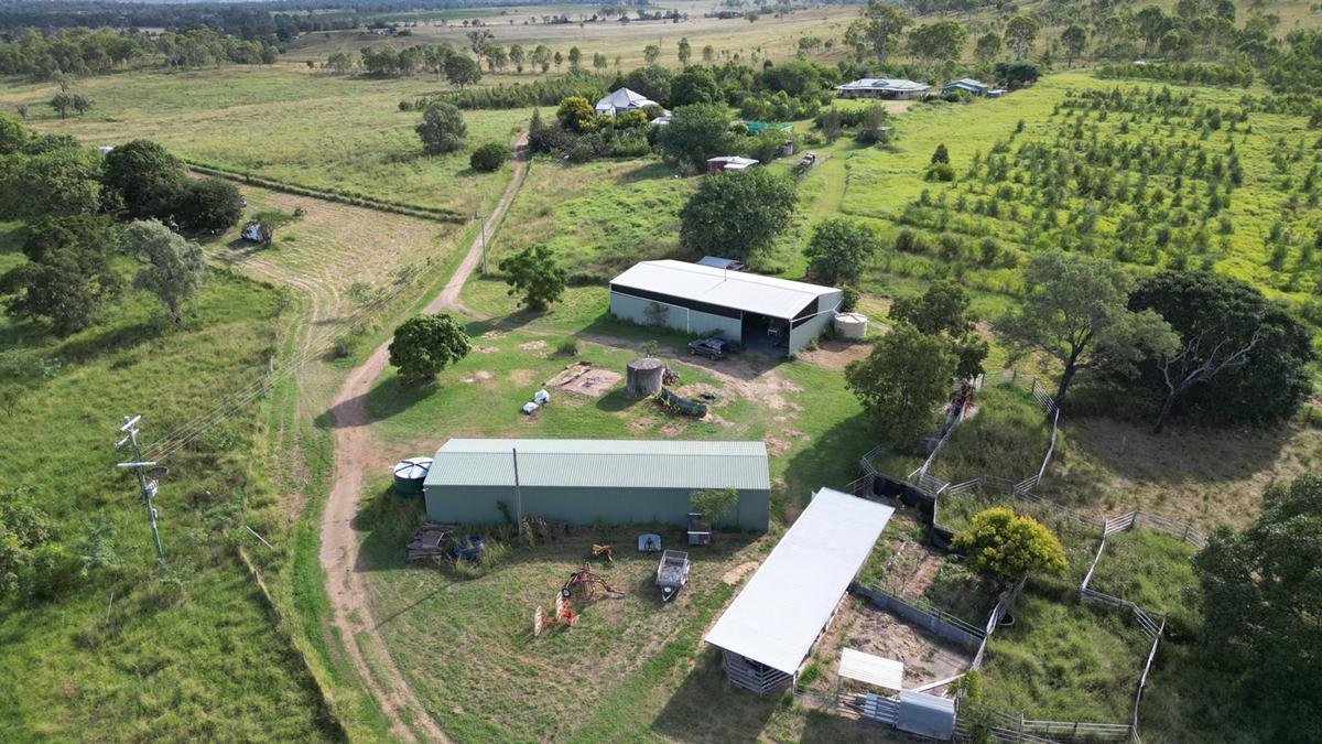 Drone Shot of Kumbartcho Project Farm